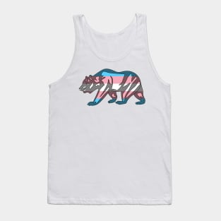 Trans Pride Bear! Tank Top